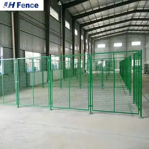 Weld Temporary Fence Canada Galvanized and Powder Coated Small Removable Fence China ECO FRIENDLY Temporary Wire Fence for Dogs thumbnail-5