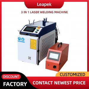 Fiber Laser Welder 1500w 2000w Portable 4 in 1 Laser Welder Handheld Laser Welding Cleaning Cutting Machine thumbnail-1
