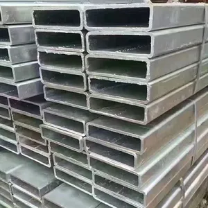 Ex-factory Price of Hot-dip Galvanized Rectangular Steel Pipe/GI Pipe Pre-galvanized Steel Pipe f thumbnail-1