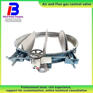 Double Seal Isolation Damper Motorized Flue Gas Damper thumbnail-2