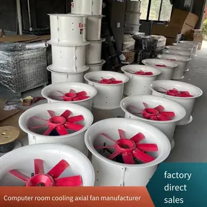 Ft35-11 Axial Flow Fan, Made of Fiberglass, Corrosion-resistant for Outdoor Use, Ventilation Fan for Factory Side Walls thumbnail-5