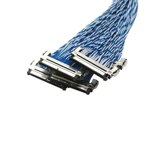 Blue-White Twisted Pair FX15S LVDS Cable for LCD/LED Panels thumbnail-3