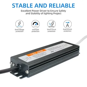 ERP Compliant 230V 60W Constant Voltage LED Driver Europe thumbnail-2
