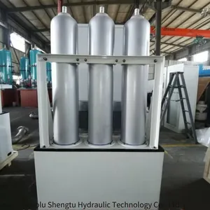 Small Argon Arc Welding Portable Argon Gas Cylinders in 10l, 12l, 14l, 40l, Small Steel Cylinders for Nitrogen, Oxygen, and Carbon Dioxide Industrial Gas Tanks thumbnail-2