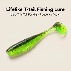 T-Tail Soft Baits-GD01-48mm/1.0g 60mm/1.8g 65mm/2.6g 76mm/3.9g thumbnail-1