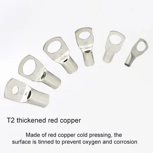 Industrial Grade Tin-Plated Copper Wire Terminals Multiple Sizes Available thumbnail-3