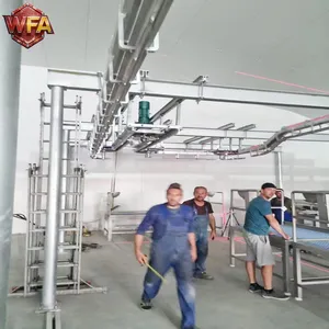 Industrial SUS304 Stainless Steel Sheep Slaughterhouse 120-Engineers Team Standardized Goat Fabrication WFA thumbnail-2