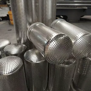 304 Stainless Steel Strainer Basket for Pharmaceutical Filtration With Smooth Surface thumbnail-3