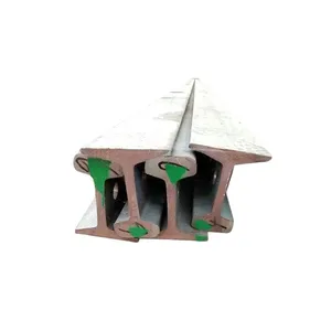 UIC 860 V Standard​ : Premium Carbon Steel​ Hot Rolled Steel Rail thumbnail-1
