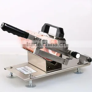 New Design Manual Frozen Meat Slicer Automatic Meat-sending Device Frozen Meat Slicing Machine thumbnail-1