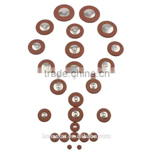 Professional Soprano Saxophone Brown Leather Pad thumbnail-3