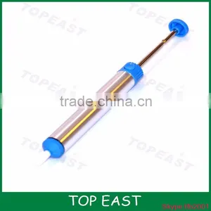 High Quality Solder Sucker Desoldering Vacuum Pump Solder Removal Tool Blue thumbnail-1