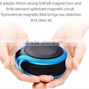 2015 New Design 300mAh Blue Color Mini Bluetooth Speaker for Mobile Phone thumbnail-2