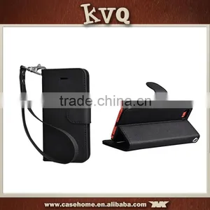 New Arrival Flip Leather Cover Wallet Case for Iphone6 Plus/6s Plus With Kickstand and Strap thumbnail-1