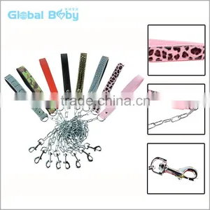 China Leather Lead Hand Pulling Chain Dog Leash thumbnail-1