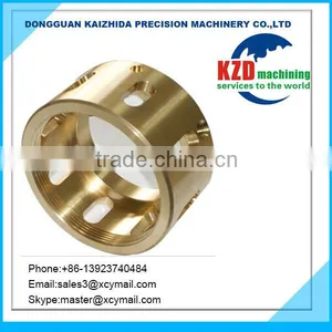 Brass Pipe Fitting Machined Parts From China Dongguan Supplier thumbnail-2