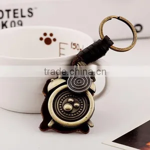 Promotional Cheap High Quality Handmade Custom Leather Keychains thumbnail-3