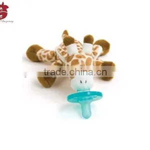 CHRISTMAS GIFT Novel Silicone Baby Soother, Dummies Children Pacifier Clips, Pacifier Holder thumbnail-1