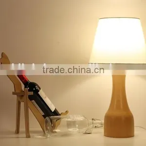 LED Wood Table Lamp LED Wood Table Light JK-879-14 Modern Concise Wooden Home Decorative Table Lamp Made in China thumbnail-2