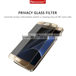Anti Finger Anti-Spy Tempered Glass Screen Protector For Sumsung Galaxy S7 Edge thumbnail-3