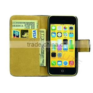 100 Pattern Wallet Leather Case For IPhone5C, Newest Flip Leather Case For IPhone5C thumbnail-6