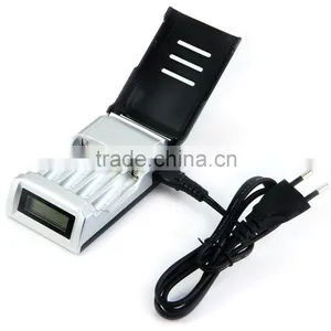 C905W C905 4 Slots Slot LCD Display Smart Intelligent Battery Charger for AA AAA NiCd NiMh Batteries thumbnail-3