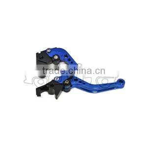 BJ-LS-002 Custom Blue Short Cnc Motorcycle Bajaj Brake Lever for YZF R1 thumbnail-4