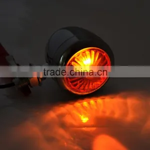 BJ-SL-057 High Quality Universal Chrome Amber Motorcycle Turn Signals Lights Bulb thumbnail-6