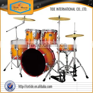 High Grade Professional Birch Wood 5-pc Drum Set, Stage Drum Set thumbnail-1