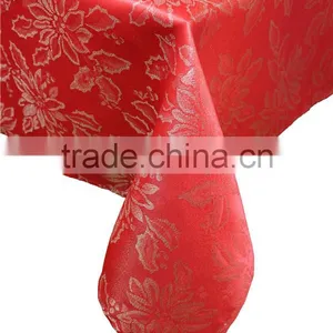 Hot Sale Polyester Fanshion Design Table Cloth Wedding thumbnail-1