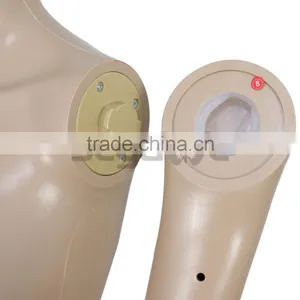 Standing Female 68.9"-32.2"-24"-33.8" Adult Full Body Mannequin Dress Form Base thumbnail-3