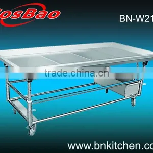 Hotel Equipment Supplies Stainless Steel Sea Food Worktable thumbnail-1