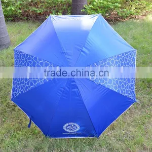 Auto Open High Quality Silver Coated UV Protective Cheap Promotional Custom Stick Umbrella thumbnail-1
