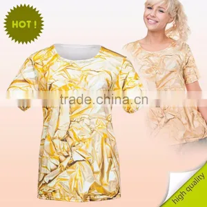 High Quality Cheap Price Fashion Wholesale Ready Stock Fashion Young Girl Bangkok T-shirt thumbnail-1