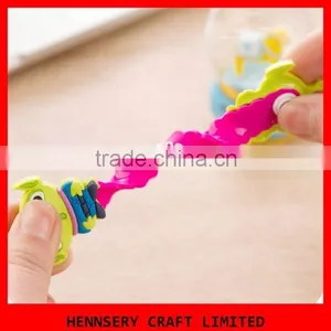 Customized Shape and Logo Soft Pvc Rubber Cable Organizer thumbnail-1