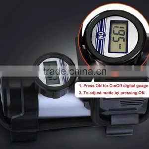 100psi Car Digital Tire Inflator With Gauge, 12v Digital Air Compressor thumbnail-4