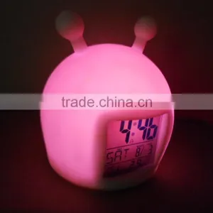 Novelty Alarm Clock Display Humidity Temperature thumbnail-1