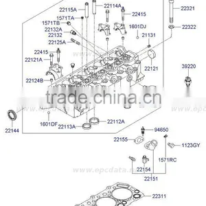 Head Gasket 2.5 TCI D4BF D4BH Set for Engine Diesel From Mobis Manufacture thumbnail-2