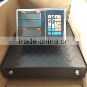 Yonzo 500kg Wireless Weighing Scale With Checkered Pan thumbnail-4
