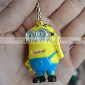 Custom Carton Led Key Chain thumbnail-6