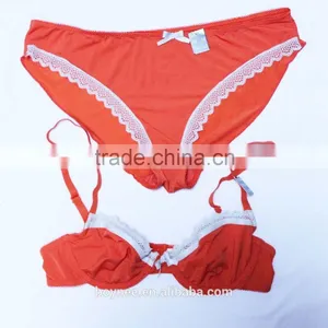 2017Christmas Design Most Popular and Hot Sale Young Girl Bra Set thumbnail-1