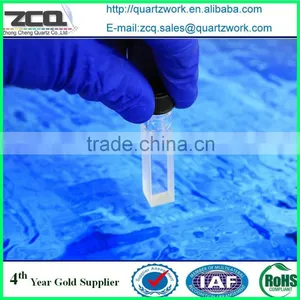 Spectrophotometer Quartz Cuvette for UV Absorbance Testing thumbnail-3