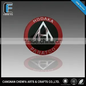 Cheap Custom Plastic Car Wheel Center Emblem Steering Round Car Badge thumbnail-1