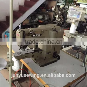 Second-hand Used Brother 430 Gold Button Hole Industrial Sewing Machine thumbnail-4