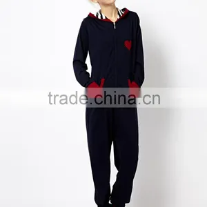 Teen Discharge Print Petite Sweat Pajama Set thumbnail-5