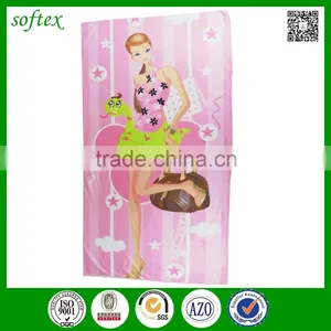 China Manufacturer Custom Printed Microfiber Towel for Beach thumbnail-4