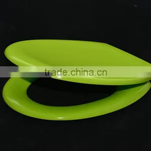 Green Toilet Seat With Soft Close Quick Release Hinge thumbnail-3