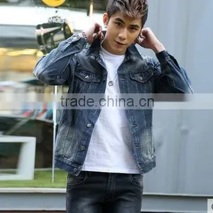 The Spring and Autumn Winter Tide Men's Denim Jacket Denim Jacket Retro Youth s Casual Jacket Thin Clothes thumbnail-3