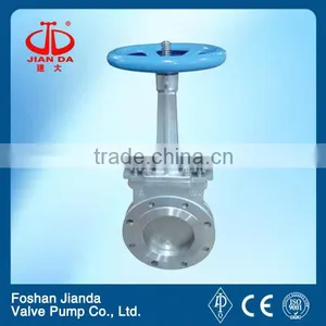 8 Inch Handwheel 304 Stainless Steel Knife Gate Valve thumbnail-1