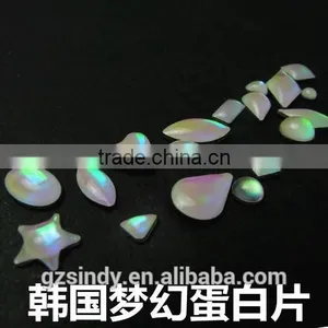 Wholesale Opal Resin Stones Nail Art Decorations ZX:SZ570 thumbnail-1